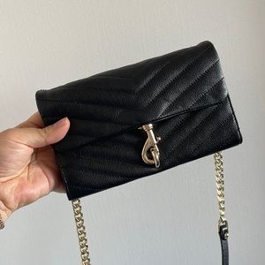 Rebecca minkoff crossbody wallet on a chain